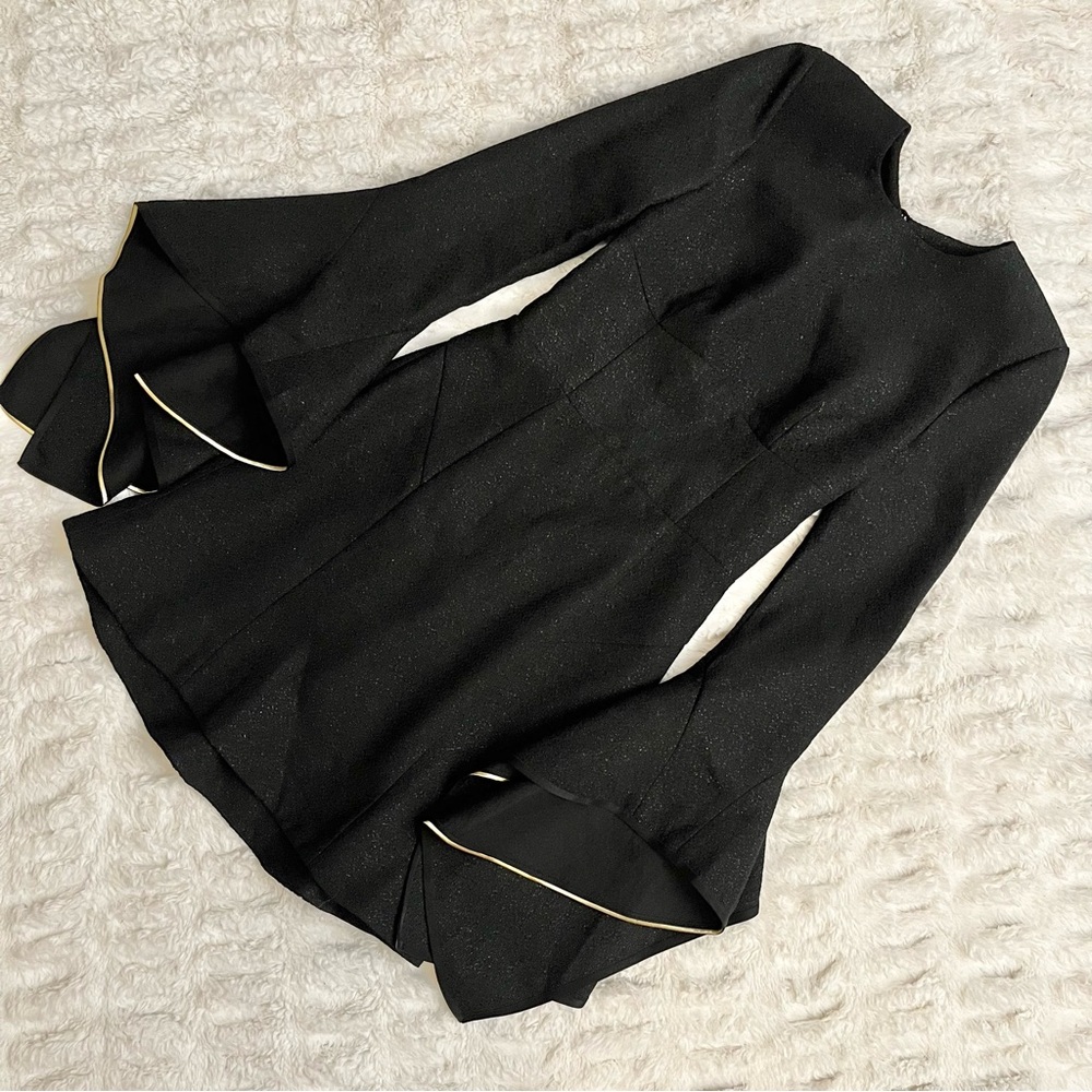 NWT Revolve Rebecca Vallance Long Sleeve Open Back Belize Mini Dress